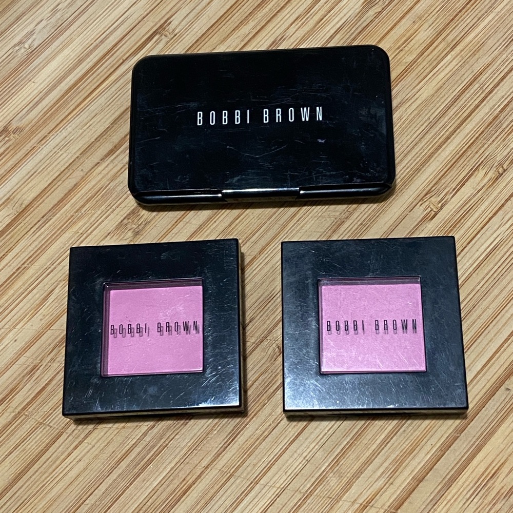 Bobbi Brown Pink Blush Duo and eye and cheek palette